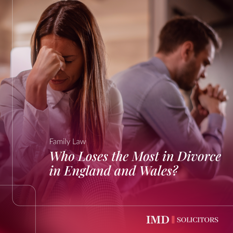 Who Loses the Most in Divorce in England and Wales?